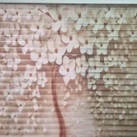 ۲ عدد پرده زبرا