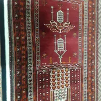 فرش ۱/۵مترعتیقه با قدمت ۷۰سال