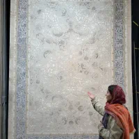 زیباترین فرش های ۱۲۰۰ شانه آکریلیک(گالری صفابخش)