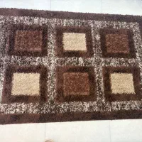 فرش ۲ متری اسپرت قهوه ای کرم
