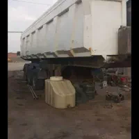 تریلی کمپرسی سه محور دیسک بزرگ ABS