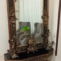 آینه و شمعدان فوق العاده تمیز