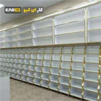 استند آجیل خشکبار و شکلات/قفسه ویترین حبوبات سوپری