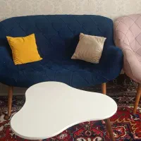 مبل هفت نفره قایقی با میز