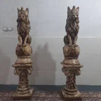 فروش مجسمه ی شیر گچی