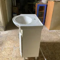 روشویی با کنسول MDF|لوازم سرویس بهداشتی|آمل, |دیوار
