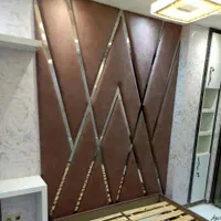چرم کوبی درب(اکوستیک) ولمسه کاری دیوار رویال دکور|خدمات پیشه و مهارت|اصفهان, مشکین|دیوار