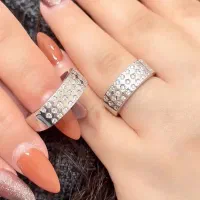 ست حلقه جواهر تمام نقره مدل روکارنگین|بدلیجات|تبریز, |دیوار