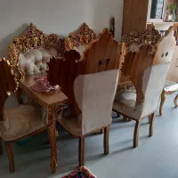 مبل خورشیدی در حد نو مناسب جهیزیه کار درجه یک|مبلمان خانگی و میز عسلی|تهران, شهرک کوهسار|دیوار