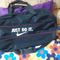 ساک ورزشی بزرگ نو و دمپایی سایر ۴۲ نو