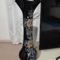 گلدان شیشه ای شیک