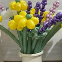 دسته گل بادکنکی