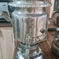 سماور برنجی نفتی قدیمی