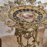پایه برنز|لوستر و چراغ آویز|آستارا, |دیوار
