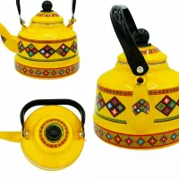 کتری قوری  لعابی طرح سنتی شیک وجدید و لاکچری|قوری، کتری، قهوه‌ساز دستی|تهران, شوش (باغ آذری)|دیوار