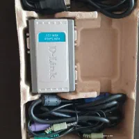سوئیچ kvm دو پورت دی لینک مدل KVM-121