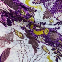 پارچه طلا کوب نگینی