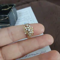 انگشتر برلیان و زنجیر