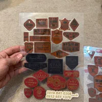 Ml33 صفر تا صد حکاکی تا برش مارک چرمی لیبل و... rz