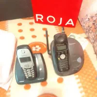 ۲ دستگاه تلفن پاناسونیک و زیمنس اصل تمیز