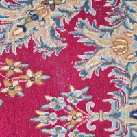 فرش دستباف قدیمی کرمان ۳×۴ طرح لچک و ترنج|فرش|قم, شهرک قدس|دیوار