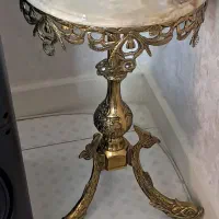 میز تلفن برنز