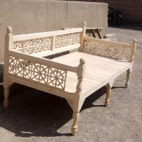 تخت سنتی|تخت و سرویس خواب|قم, قلعه صدری|دیوار