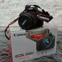 دوربین Canon 2000D/ کاملا نو /با کلیه لوازم جانبی|دوربین عکاسی و فیلم‌برداری|تهران, فلاح|دیوار
