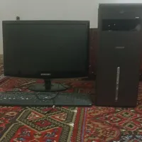 کیس کامپیوتر گیمینگ H81 هارد 1 ترا رم‌ 4 پاور گرین