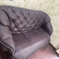 مبلمان هفت نفره چرمی