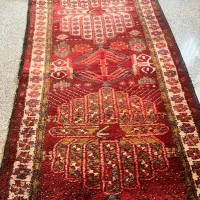 فرش دستباف قدیمی دو لنگه