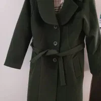 پالتو فوتر گرم با کمر بند