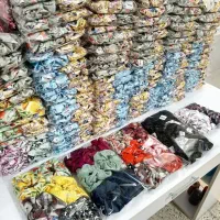 طراحی و تولید کشمو اسکرانچی ارتباط مستقیم با مغازه