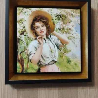 تابلو کاشی|تابلو، نقاشی، عکس|تهران, بازار|دیوار