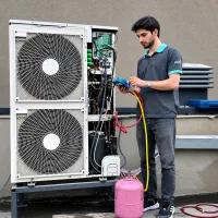 نصب‌تعمیر‌سرویس کولرگازی پکیچ رادیاتور ابگرمکن شیر