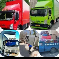 حمل نقل باربری حجت بارمرکزی کامیون نیسان کارگرتنها