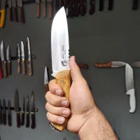 چاقو بوشگرفت مصطفی ۵.۵میل آهنبر دسته گردو|کوهنوردی و کمپینگ|تهران, جمهوری|دیوار