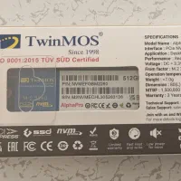 SSD 512GB M.2 - TwinMOS - اس اس دی ۵۱۲ گیگابایت|قطعات و لوازم جانبی رایانه|رشت, جانبازان|دیوار