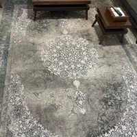 فرش ۹ متری طرح مدرن نو مبل 7 نفره و عسلی|فرش|تهران, وحیدیه|دیوار