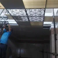 نصب سقف کاذب +نورپردازی وبرقکاری حرفه ای