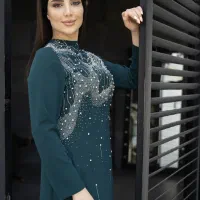 ماکسی مجلسی دریا در آتیشگاه کد 20474|لباس|خمینی‌شهر, |دیوار