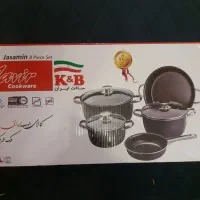 سرویس قابلمه ۸ پارچه کویر و سرویس قاشق چنگال|ظروف پختوپز|تهران, شهرک چیتگر|دیوار
