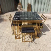 میز نهارخوری غذاخوری میز صندلی مدل سه خط