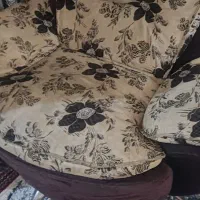 مبلمان راحتی پایه استیل 7 نفره