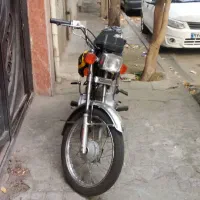 هندا۱۲۵ از همه لحاظ سالم هستش مدل ۹۱|موتورسیکلت|تهران, خاک سفید|دیوار