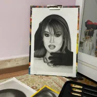 سفارش نقاشی با تکنیک سیاه قلم