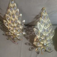 لوستر دیواری طلا دار|لوستر و چراغ آویز|اهواز, پردیس دو|دیوار