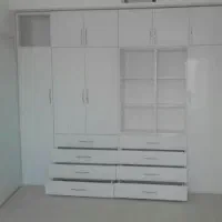 کابینت کمد دیواری سفارشی متری ۲،۸۰۰|جاکفشی، کمد، دراور|پرند, فاز ۶|دیوار