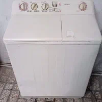 ماشین لباسشویی دوقلو سطلی توشیبا ژاپن کاملآ سالم