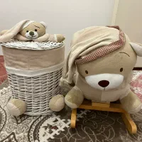 راکر و سطل لباس کودک